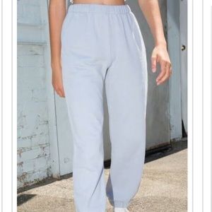 Brandy Melville Light Blue Rosa Sweatpants